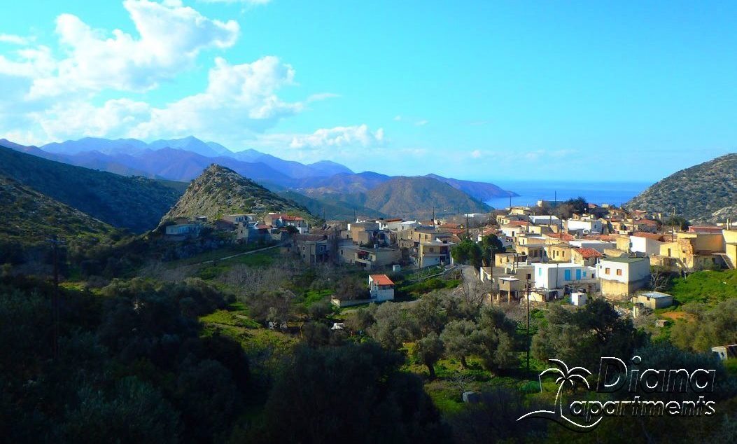 Χωριό Αχλάδα κοντά στην Αγία Πελαγία Ηρακλείου, Κρήτη